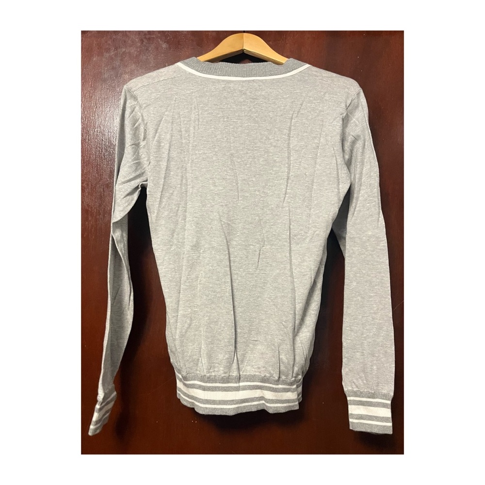 Men’s Onassis Mini Striped Cardigan - Picture 4 of 5